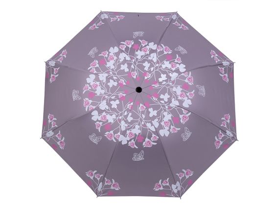 Dámsky skladací dáždnik kvety