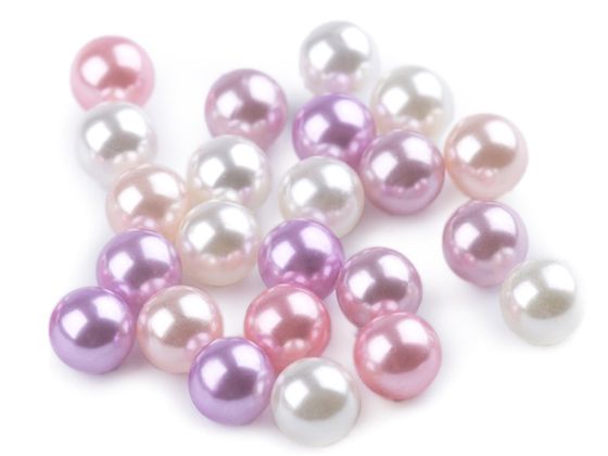 Dekoračné guľky / perly bez dierok  Ø10 mm