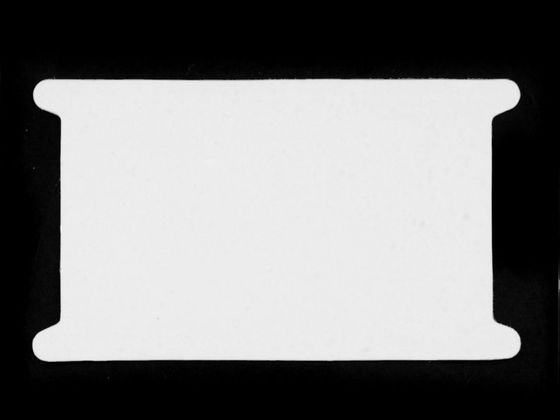 Papierová karta 12,5x22,5 cm s výrezom