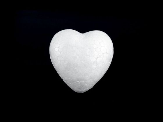 Srdce 4,4x4,7 cm polystyrén