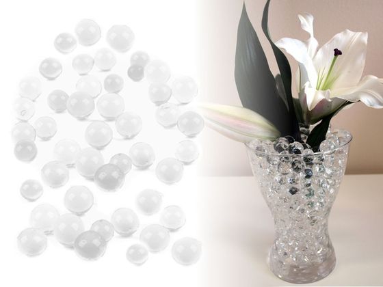 Vodné perly - gelové guličky do vázy cca 4g